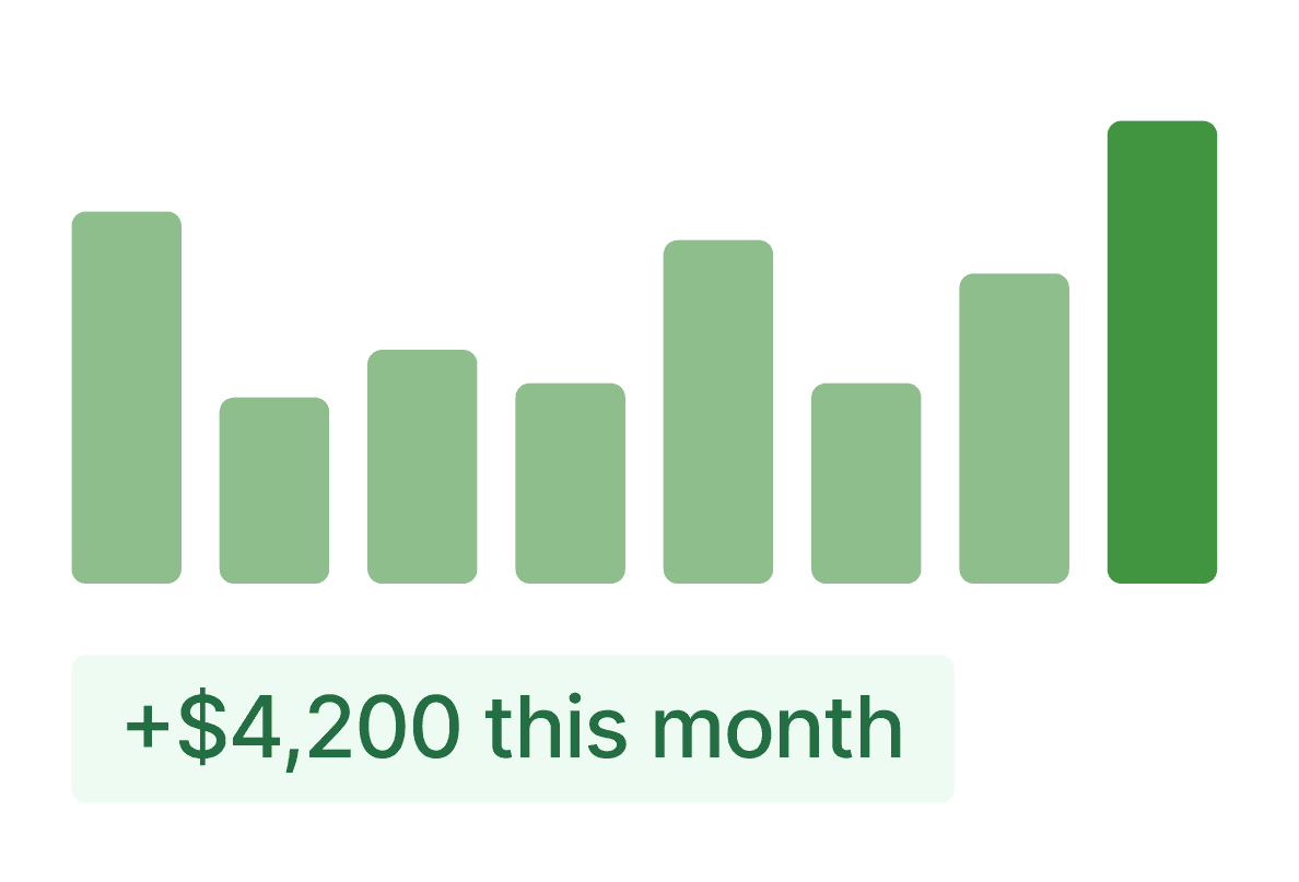 Revenue growth chart